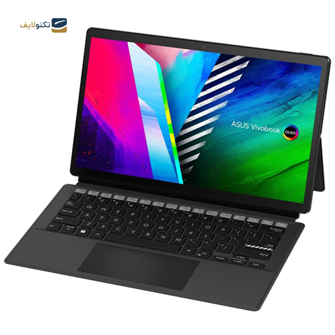  لپ تاپ 13.3 اینچی ایسوس مدل VivoBook Slate T3300KA-LQ029W - Asus Pentium N6000-8GB-256GB SSD-Iris Xe-OLED 13.3 FHD Laptop