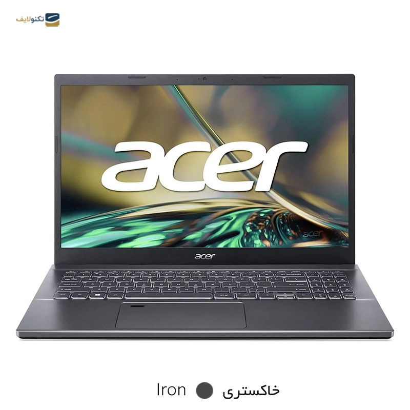 لپ تاپ ایسر 15.6 اینچی مدل Aspire 5 A515 i5 12450H 8GB 512GB - Acer Aspire 5 i5 12450H 8GB RAM 512GB SSD