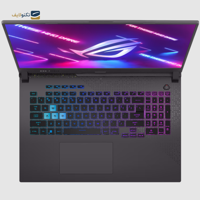 لپ تاپ ایسوس 17.3 اینچی ایسوس مدل ROG Strix G713RC-HX019 R7 6800H 16GB 1TB SSD - Asus ROG Strix G713RC-HX019 R7 6800H 16GB 1TB SSD 4GB RTX3050 Laptop