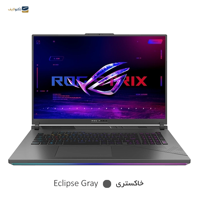 لپ‌ تاپ ایسوس 18 اینچی مدل ROG Strix 18 G814JZR i9 14900HX 64GB 2TB RTX4080 - Asus ROG Strix 18 G814JZR i9 14900HX 64GB RAM 2TB SSD RTX4080