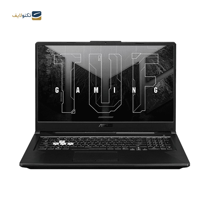  لپ تاپ 17.3 اینچی ایسوس مدل TUF Gaming FX706HEB-HX163 - Asus i7 11800H-16GB-1TB SSD-4GB GEFORCE RTX 3050TI GDDR6-IPS 17.3 inch FHD Laptop