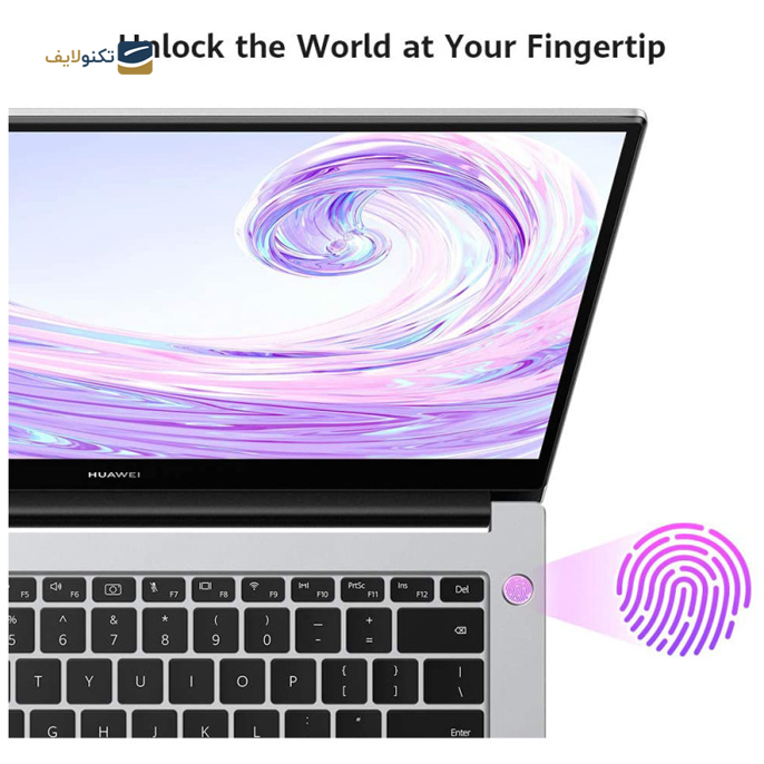 لپ تاپ 14 اینچی هوآوی مدل MateBook D14 – NBD-WDH9 - Huawei MateBook D14 i5 1135G7 8GB 512GB Intel FHD Laptop