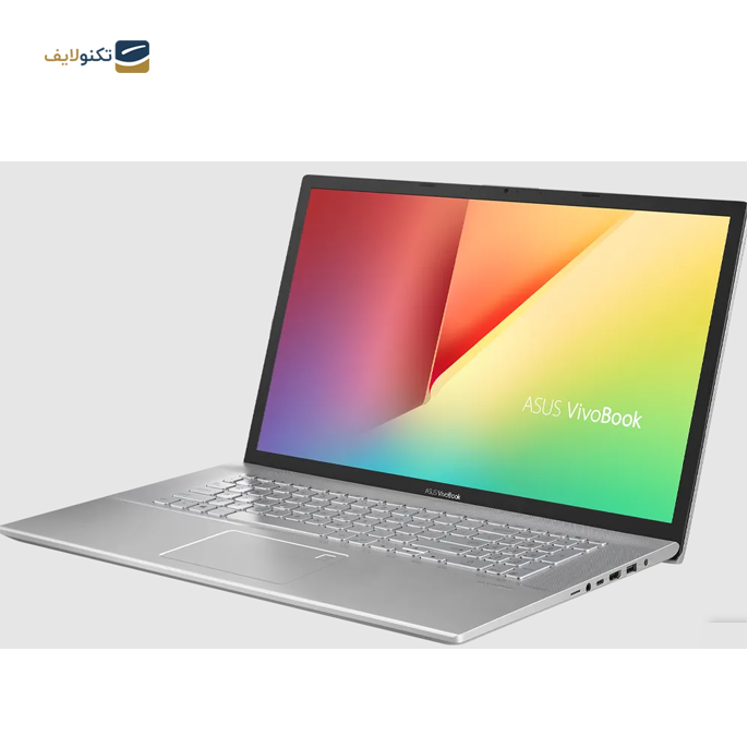 لپ تاپ 17.3 اینچی ایسوس مدل X712EQ-AU111 - Asus i7 1165G7-16GB-1TB SSD-2GB GeForce MX350-WV 17.3 FHD Laptop