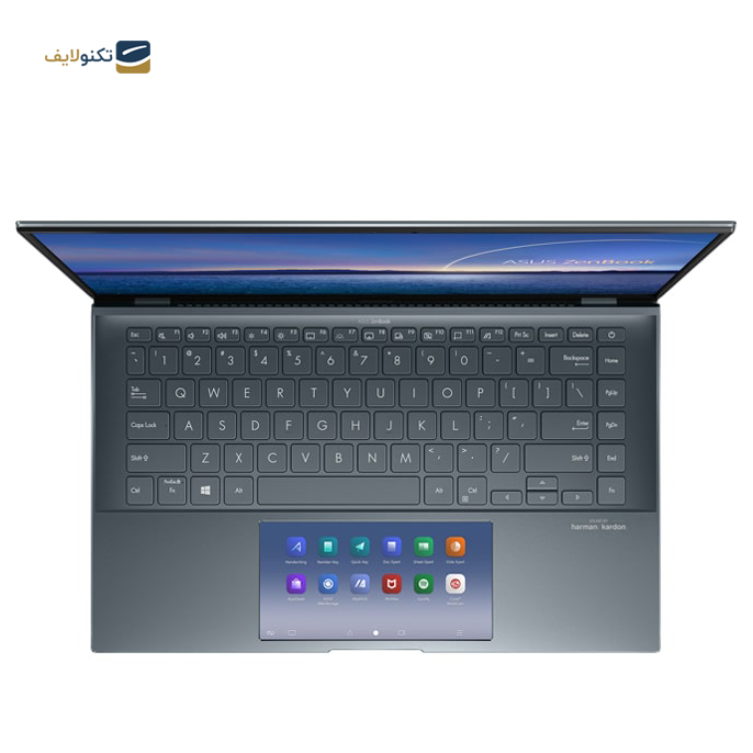 لپ تاپ 14 اینچی ایسوس مدل ZenBook UX435EG-K9431W - Asus i7 1165G7-16GB-1TB SSD-2GB MX450-IPS 14 FHD Laptop