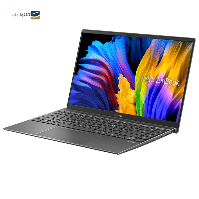 لپ تاپ 14 اینچی ایسوس مدل ZenBook 14 Q408UG - Asus R5 5500U-8GB-256SSD-2GB 450 Laptop