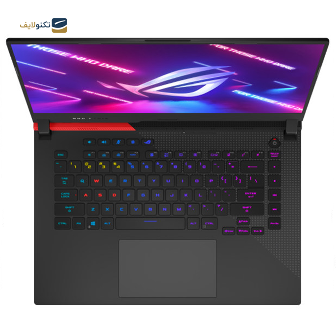 لپ تاپ 17.3 اینچی ایسوس مدل ROG Strix G17 G713QR-K4205 - Asus R7 5800H-32GB-1TB SSD-8GB GEFORCE RTX 3070 GDDR6-IPS 17.3 inch WQHD Laptop