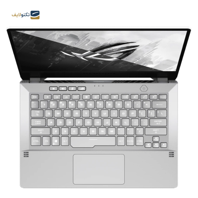 لپ تاپ 14 اینچی ایسوس مدل ROG Zephyrus G14 GA401QC-K2220 - Asus ROG Zephyrus R7 5800HS - 16GB - 512SSD - RTX 3050 4GB - WQHD Laptop