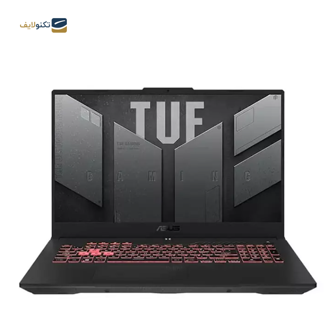 لپ تاپ 17.3 اینچی ایسوس مدل TUF Gaming FA707RE-HX056 - Asus Ryzen 7 6800H-16GB-512GB SSD-4GB RTX3050Ti-WV 17.3 FHD Laptop