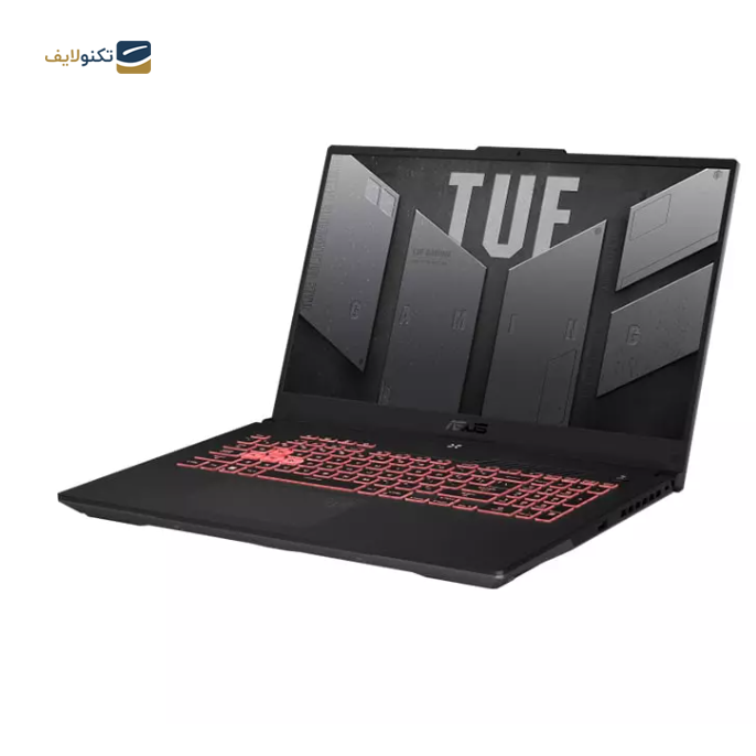 لپ تاپ 17.3 اینچی ایسوس مدل TUF Gaming FA707RE-HX056 - Asus Ryzen 7 6800H-16GB-512GB SSD-4GB RTX3050Ti-WV 17.3 FHD Laptop