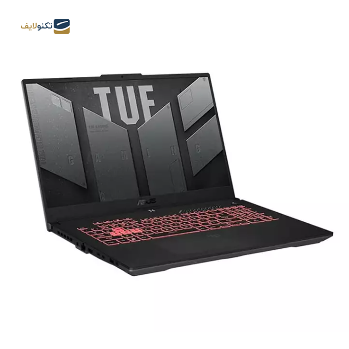 لپ تاپ 17.3 اینچی ایسوس مدل TUF Gaming FA707RE-HX056 - Asus Ryzen 7 6800H-16GB-512GB SSD-4GB RTX3050Ti-WV 17.3 FHD Laptop