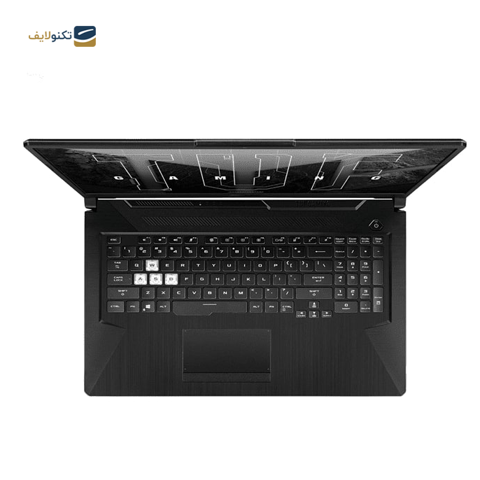 لپ تاپ 17.3 اینچی ایسوس مدل TUF Gaming F17 FX706HM-HX015 - Asus i7 11800H-16GB-512GB SSD-6GB 3060-IPS 17.3 inch FHD Laptop