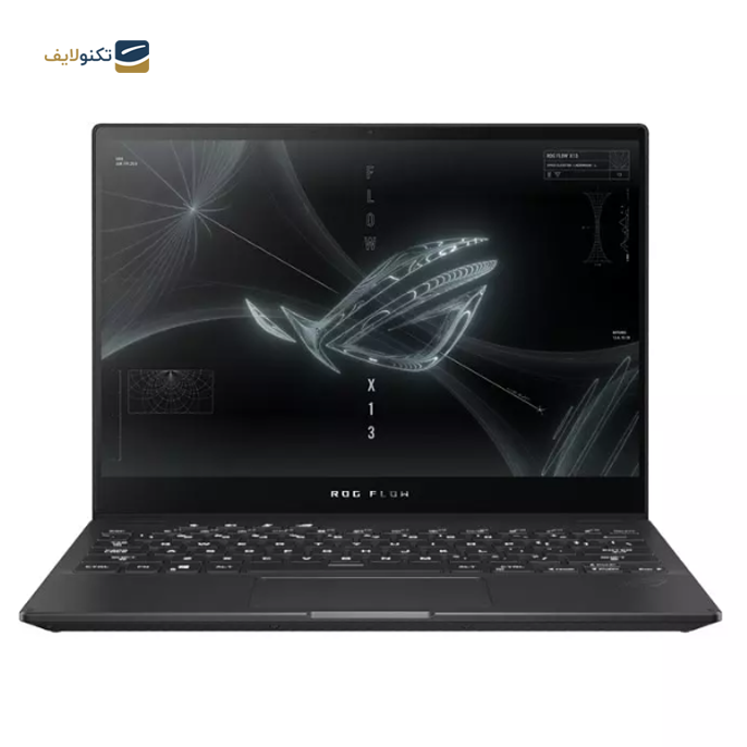 لپ تاپ 13.4 اینچی ایسوس مدل ROG Flow X13 GV301RE-LJ066 - Asus R9 6900HS-16GB-1TB SSD-4GB RTX 3050Ti-IPS Touch-13.4 inch FHD Laptop