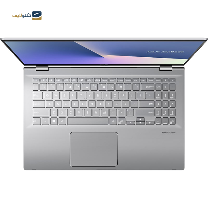 لپ تاپ ۱۵.۶ اینچی ایسوس مدل ZenBook Q508UG - Asus R7 5700U-8GB-256GB SSD-2GB MX450-FHD OLED ۱۵.۶ inch Laptop