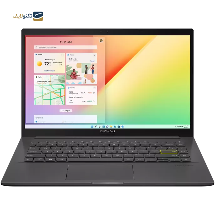 لپ تاپ 14 اینچی ایسوس مدل K413EQ-EK570 i7 16G 1TB IPS - Asus i7 1165G7-16GB-1TB SSD-2GB GeForce® MX350-IPS 14 inch Laptop