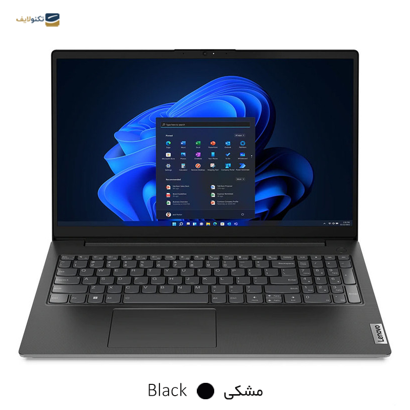 لپ تاپ لنوو 15.6 اینچی مدل V15 i3 1215U 12GB 256GB - Lenovo V15 i3 1215U 12GB RAM 256GB SSD