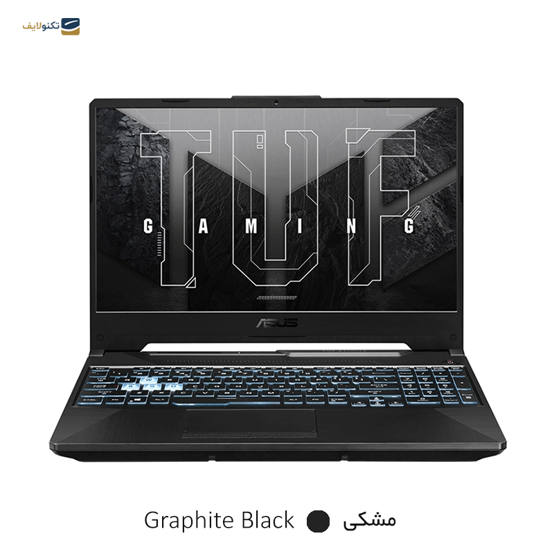 لپ تاپ ایسوس 15.6 اینچی مدل TUF Gaming A15 FA506NCR R7 7435HS 32GB 1TB RTX3050 - ASUS TUF Gaming A15 FA506NCR R7 7435HS 32GB RAM 1TB SSD RTX3050
