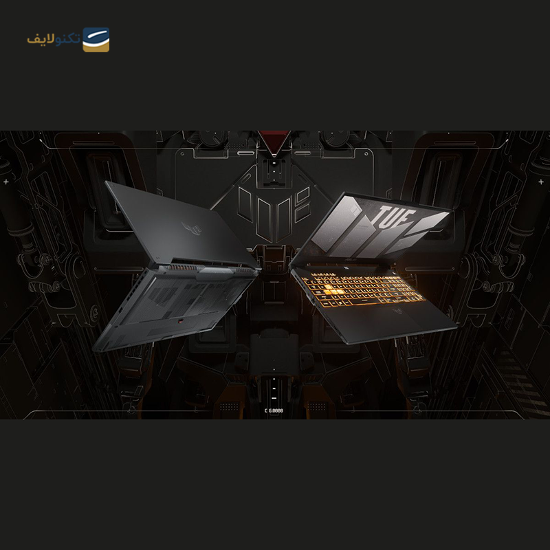  لپ تاپ 15.6 اینچی ایسوس مدل TUF Gaming F15 FX507ZC i5 12500H 8GB 512GB RTX3050 4GB - Asus TUF Gaming F15 FX507ZC i5 12500H 8GB 512SSD 4GB RTX3050 FHD 15.6 inch Laptop
