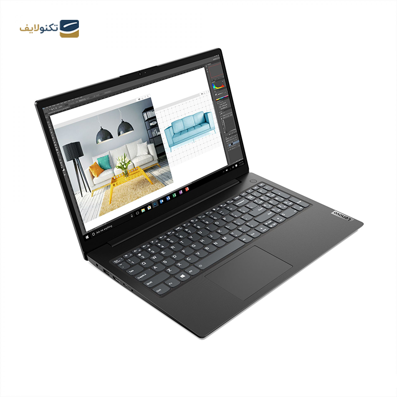 لپ تاپ لنوو 15.6 اینچی مدل V15 i5 8GB RAM 512GB - Lenovo V15 i5 8GB 512GB 2GB MX350 15.6inch Full HD Laptop