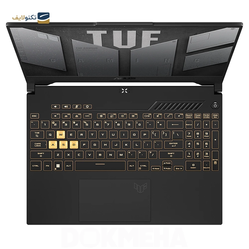 لپ تاپ ایسوس 15.6 اینچی مدل TUF Gaming FX507ZC i7 16GB 512GB SSD RTX 3050 4GB - Asus TUF Gaming FX507ZC i7 16GB 512GB SSD RTX3050 4GB ۱۵.۶ inch Laptop