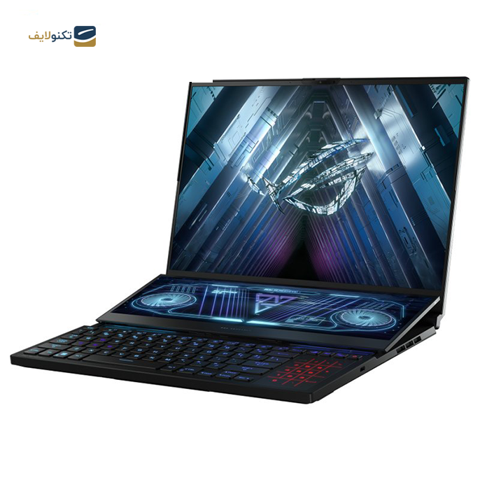 لپ تاپ 16 لینچی ایسوس مدل ROG Zephyrus Duo 16 GX650RX - Asus ROG Zephyrus Duo 16 GX650RX R9 6900HX 32 1SSD 16 3080Ti WUXGA