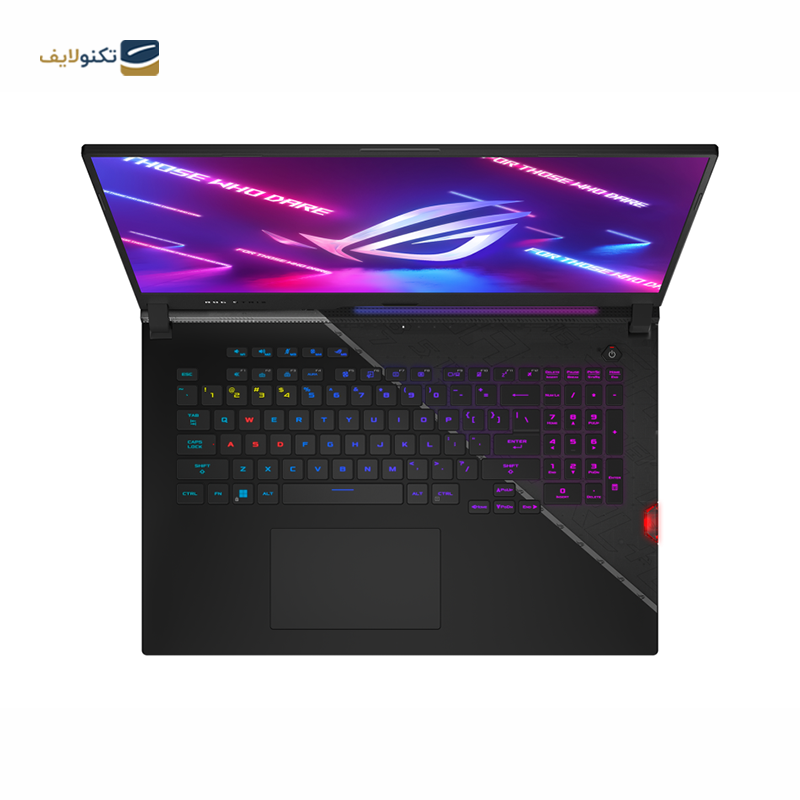 لپ تاپ ایسوس 17.3 اینچی مدل ROG Strix SCAR 17 G733ZM-KH019 - ASUS ROG Strix SCAR 17 G713RM-KH091 - i9 - 16GB - 1TB SSD - 6GB RTX3060 - 17.3 inch FHD Laptop