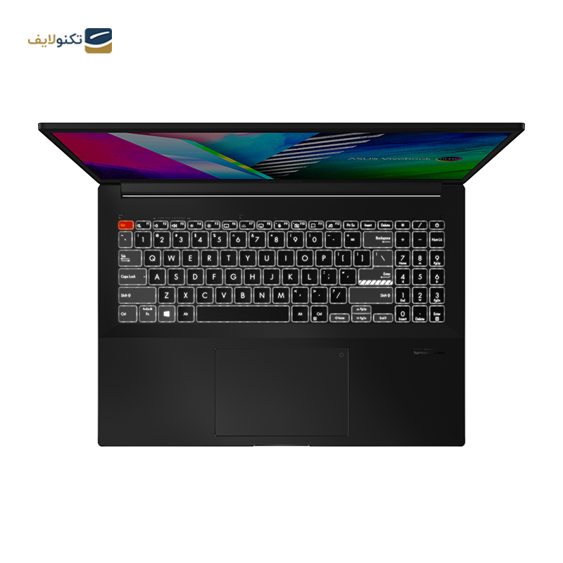 لپ تاپ ایسوس 16 اینچی مدل VivoBook 16 M7600QE-L2003 - ASUS VivoBook 16 M7600QE-L2003 R7 - 16GB - 1TB SSD - 4GB 3050TI - OLED 16 inch 4K Laptop