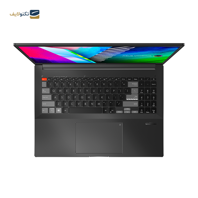 لپ تاپ ایسوس 16 اینچی مدل VivoBook 16 M7600QE-L2003 - ASUS VivoBook 16 M7600QE-L2003 R7 - 16GB - 1TB SSD - 4GB 3050TI - OLED 16 inch 4K Laptop