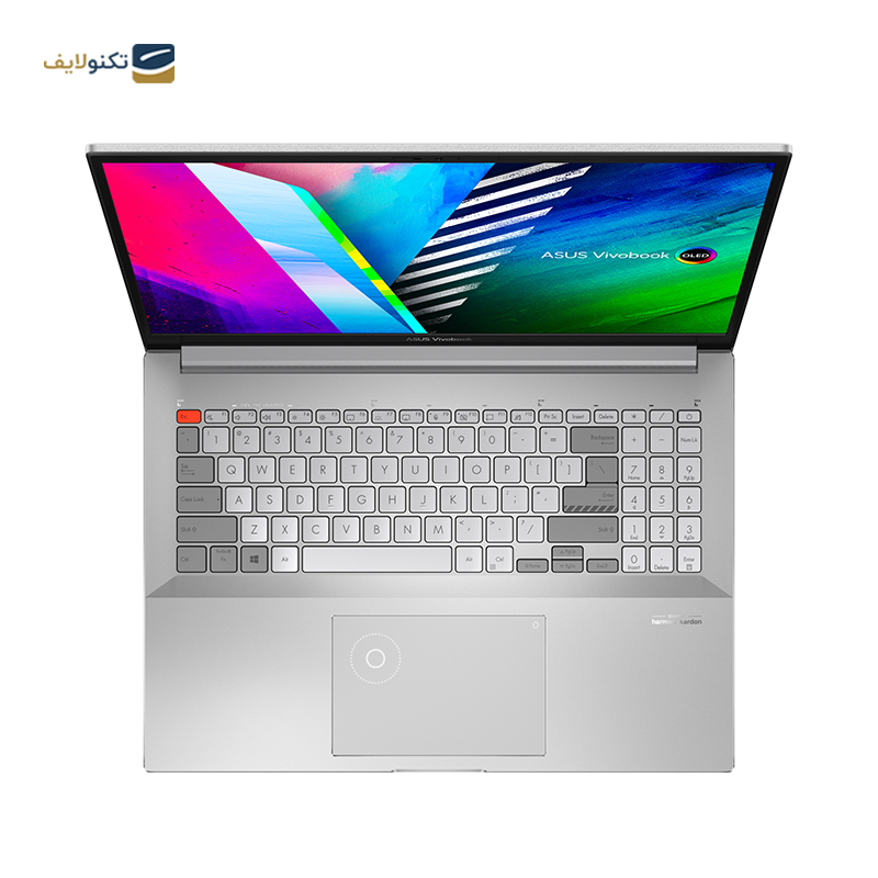 لپ تاپ ایسوس 16 اینچی مدل VivoBook 16 M7600QE-L2003 - ASUS VivoBook 16 M7600QE-L2003 R7 - 16GB - 1TB SSD - 4GB 3050TI - OLED 16 inch 4K Laptop