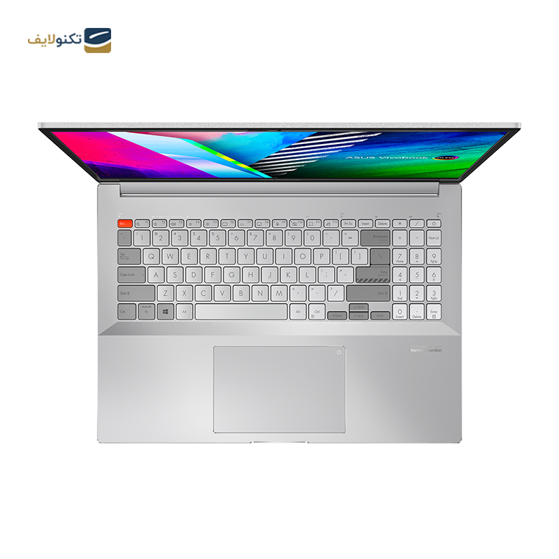 لپ تاپ ایسوس 16 اینچی مدل VivoBook 16 M7600QE-L2003 - ASUS VivoBook 16 M7600QE-L2003 R7 - 16GB - 1TB SSD - 4GB 3050TI - OLED 16 inch 4K Laptop