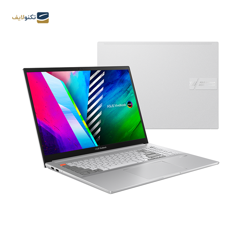 لپ تاپ ایسوس 16 اینچی مدل VivoBook 16 M7600QE-L2003 - ASUS VivoBook 16 M7600QE-L2003 R7 - 16GB - 1TB SSD - 4GB 3050TI - OLED 16 inch 4K Laptop