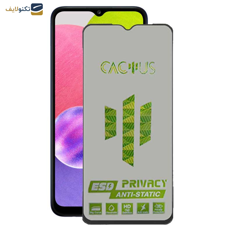 محافظ صفحه نمایش حریم شخصی اپیکوی مدل Cactus-ESD-Privacy مناسب برای گوشی موبایل سامسونگ Galaxy A03 4G - A03s - Core - A02 - A02s - Glass Screen Protector Epicoy Cactus-ESD-Privacy For Samsung Galaxy A03 4G - A03s - Core - A02 - A02s