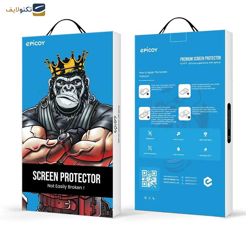محافظ صفحه نمایش حریم شخصی اپیکوی مدل Cactus-ESD-Privacy مناسب برای گوشی موبایل سامسونگ Galaxy A03 4G - A03s - Core - A02 - A02s - Glass Screen Protector Epicoy Cactus-ESD-Privacy For Samsung Galaxy A03 4G - A03s - Core - A02 - A02s