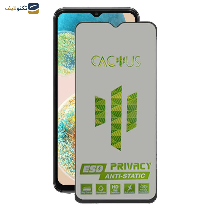 محافظ صفحه نمایش حریم شخصی اپیکوی مدل Cactus-ESD-Privacy مناسب برای گوشی موبایل سامسونگ Galaxy A23 5G/4G - A14 5G/4G A13 5G/4G - Glass Screen Protector Epicoy Cactus-ESD-Privacy For Samsung Galaxy A23 5G-4G - A14 5G-4G A13 5G-4G