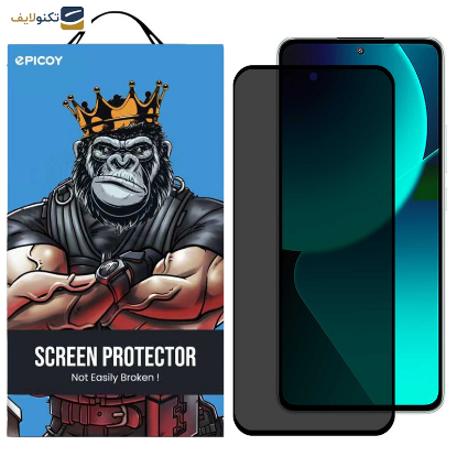 محافظ صفحه نمایش حریم شخصی اپیکوی مدل Privacy مناسب برای گوشی موبایل شیائومی 13T Pro - 13T - Redmi K60 Ultra -