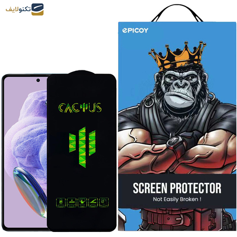 محافظ صفحه نمایش اپیکوی مدل Cactus مناسب برای گوشی موبایل شیائومی Redmi Note 12s - Note 11 4G/Global - Note 11s 4G/Global - Note 10 4G/Global - Note 10s - Note 11 SE india - Poco M4 Pro 4G - Poco M5s - Epicoy Cactus Glass Screen Protector For Xiaomi Redmi Note 12s-Note 11 4G-Global -Note 11s 4G-Global -Note 10 4G-Global- Note 10s-note 11 SE india- Poco M4 Pro 4G- Poco M5s