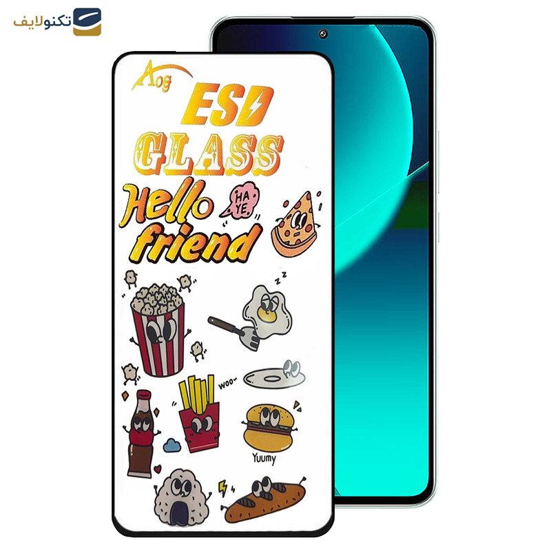 محافظ صفحه نمایش اپیکوی مدل ESD 2023 مناسب برای گوشی موبایل شیائومی 13T Pro - 13T - Redmi K60 Ultra - 
