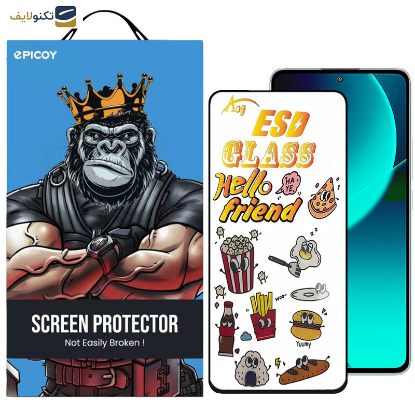 محافظ صفحه نمایش اپیکوی مدل ESD 2023 مناسب برای گوشی موبایل شیائومی 13T Pro - 13T - Redmi K60 Ultra -