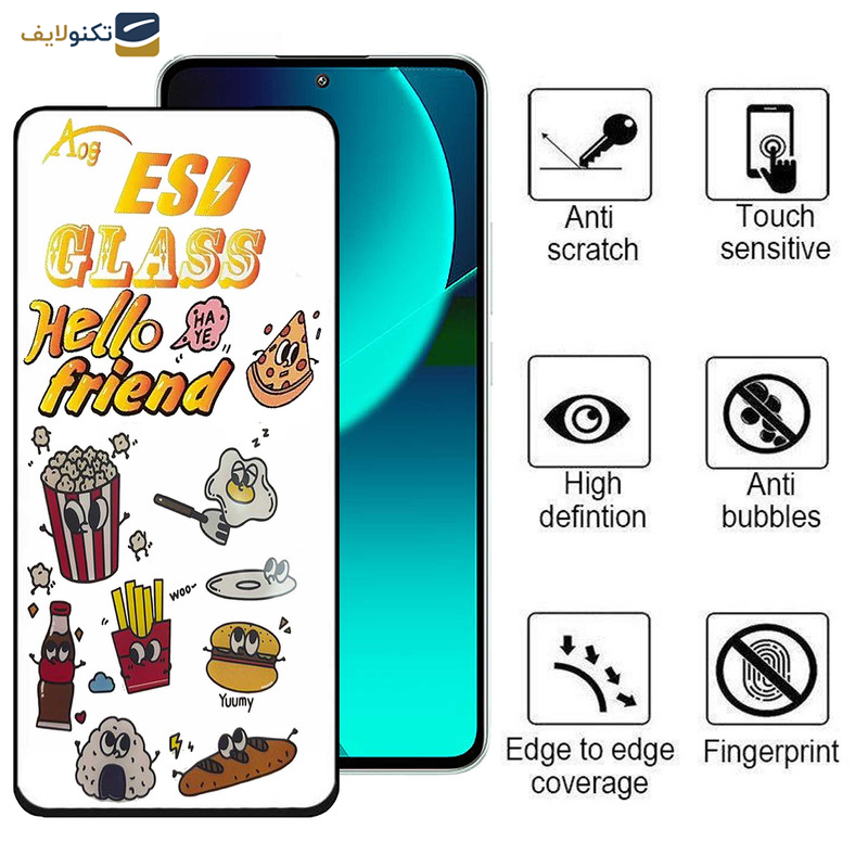 محافظ صفحه نمایش اپیکوی مدل ESD 2023 مناسب برای گوشی موبایل شیائومی 13T Pro - 13T - Redmi K60 Ultra - 