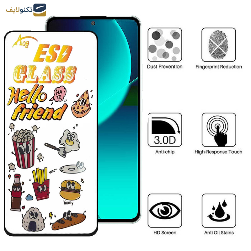 محافظ صفحه نمایش اپیکوی مدل ESD 2023 مناسب برای گوشی موبایل شیائومی 13T Pro - 13T - Redmi K60 Ultra - 