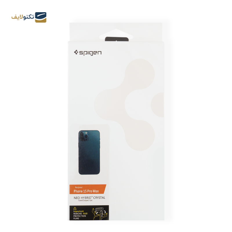 کاور گوشی اپل iPhone 15 Pro Max مدل Spigen Neo Hybrid Crystal - Spigen Neo Hybrid Crystal Apple iPhone 15 Pro Max Mobile Phone Cover
