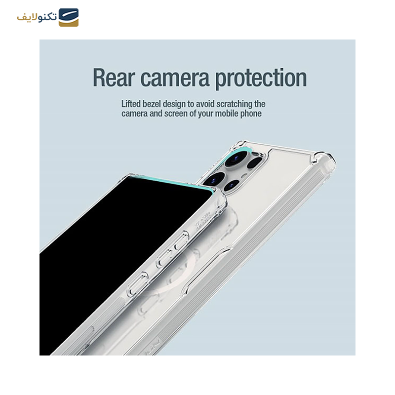 قاب گوشی سامسونگ Galaxy S24 Ultra نیلکین مدل Nature TPU Pro Magnetic مگ سیف - Nillkin Nature TPU Pro Magnetic For Galaxy S24 Ultra