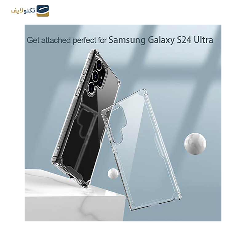 قاب گوشی سامسونگ Galaxy S24 Ultra نیلکین مدل Nature TPU Pro - Nillkin Nature TPU Pro For Galaxy S24 Ultra