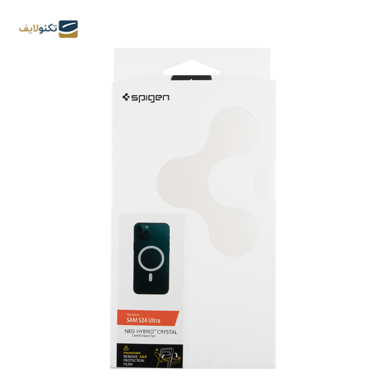 کاور گوشی سامسونگ Galaxy S24 Ultra مدل Spigen Neo Hybrid Crystal مگ سیف دار - Spigen Neo Hybrid Crystal Samsung Galaxy S24 Ultra Mobile Phone Cover