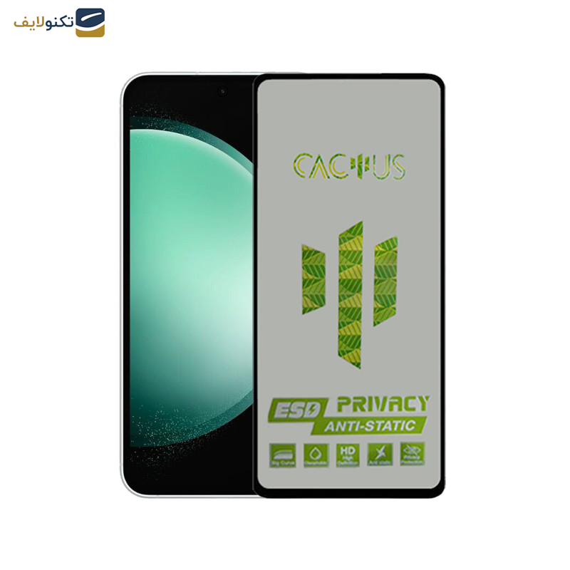 محافظ صفحه نمایش حریم شخصی اپیکوی مدل Cactus-ESD-Privacy مناسب برای گوشی موبایل سامسونگ Galaxy S23 FE - A54 - Epicoy Cactus-ESD-Privacy Glass Screen Protector For Samsung Galaxy S23 FE-A54