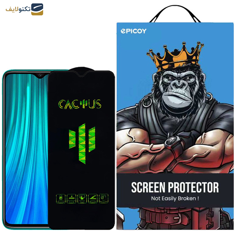 محافظ صفحه نمایش اپیکوی مدل Cactus مناسب برای گوشی موبایل شیائومی Redmi Note 8 Pro - Redmi 9T - Redmi 9 Power - Redmi Note 9 4G (china) - Poco M3 - Epicoy Cactus Glass Screen Protector For Xiaomi Redmi Note 8 Pro-Redmi 9T- Redmi 9 Power- Redmi Note 9 4G china- Poco M3