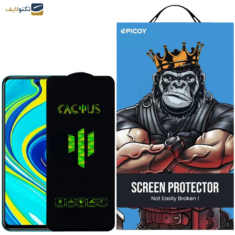 محافظ صفحه نمایش اپیکوی مدل Cactus مناسب برای گوشی موبایل شیائومی Redmi Note 9 Pro Max - Note 9 Pro 5G - Note 9 Pro - Note 9 Pro (India) - Note 9S - Note 10 Lite - Epicoy Cactus Glass Screen Protector For Xiaomi Redmi Note 9 Pro Max - Note 9 Pro 5G - Note 9 Pro - Note 9 Pro India - Note 9S - Note 10 Lite