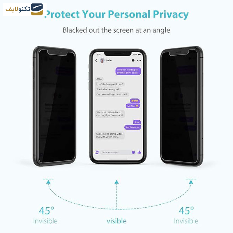 محافظ صفحه نمایش حریم شخصی اپیکوی مدل Cactus-ESD-Privacy مناسب برای گوشی موبایل اپل iPhone 11 - XR - Epicoy Cactus-ESD-Privacy Screen Protector For Apple iPhone 11 - XR