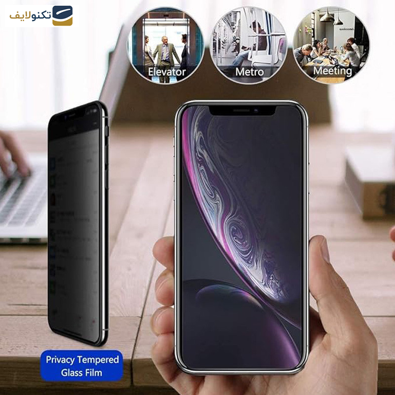 محافظ صفحه نمایش حریم شخصی اپیکوی مدل Cactus-ESD-Privacy مناسب برای گوشی موبایل اپل iPhone 11 - XR - Epicoy Cactus-ESD-Privacy Screen Protector For Apple iPhone 11 - XR