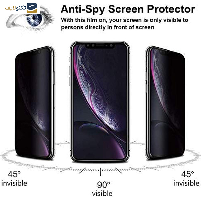 محافظ صفحه نمایش حریم شخصی اپیکوی مدل Cactus-ESD-Privacy مناسب برای گوشی موبایل اپل iPhone 11 - XR - Epicoy Cactus-ESD-Privacy Screen Protector For Apple iPhone 11 - XR