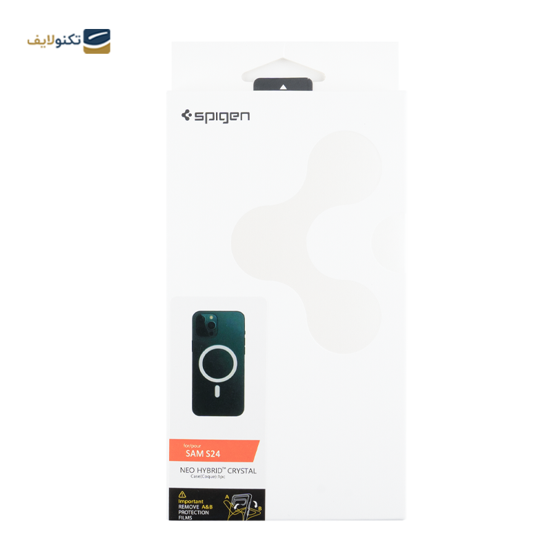 کاور گوشی سامسونگ Galaxy S24 مدل Spigen Neo Hybrid Crystal مگ سیف دار - Spigen Neo Hybrid Crystal Samsung Galaxy S24 Mobile Phone Cover